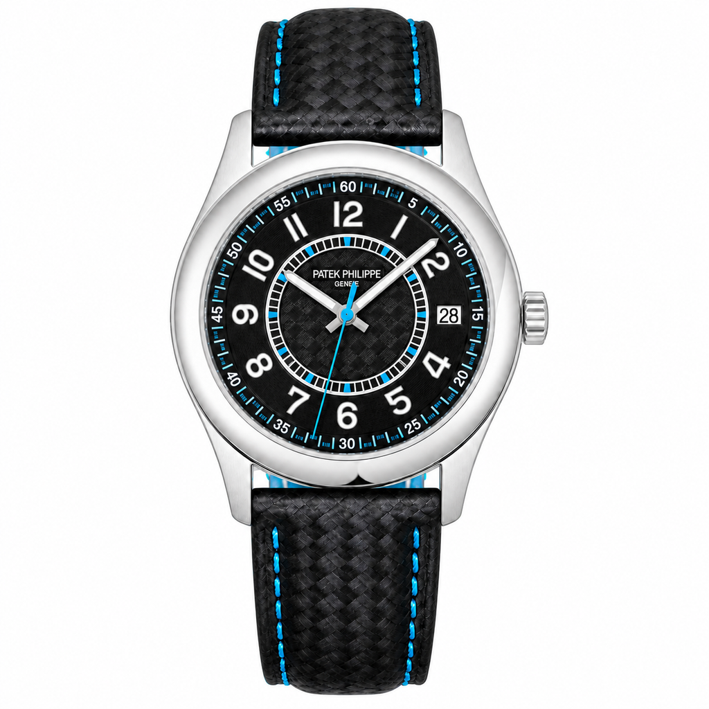 Patek Philippe Men's Black Dial Automatic Watch 40mm