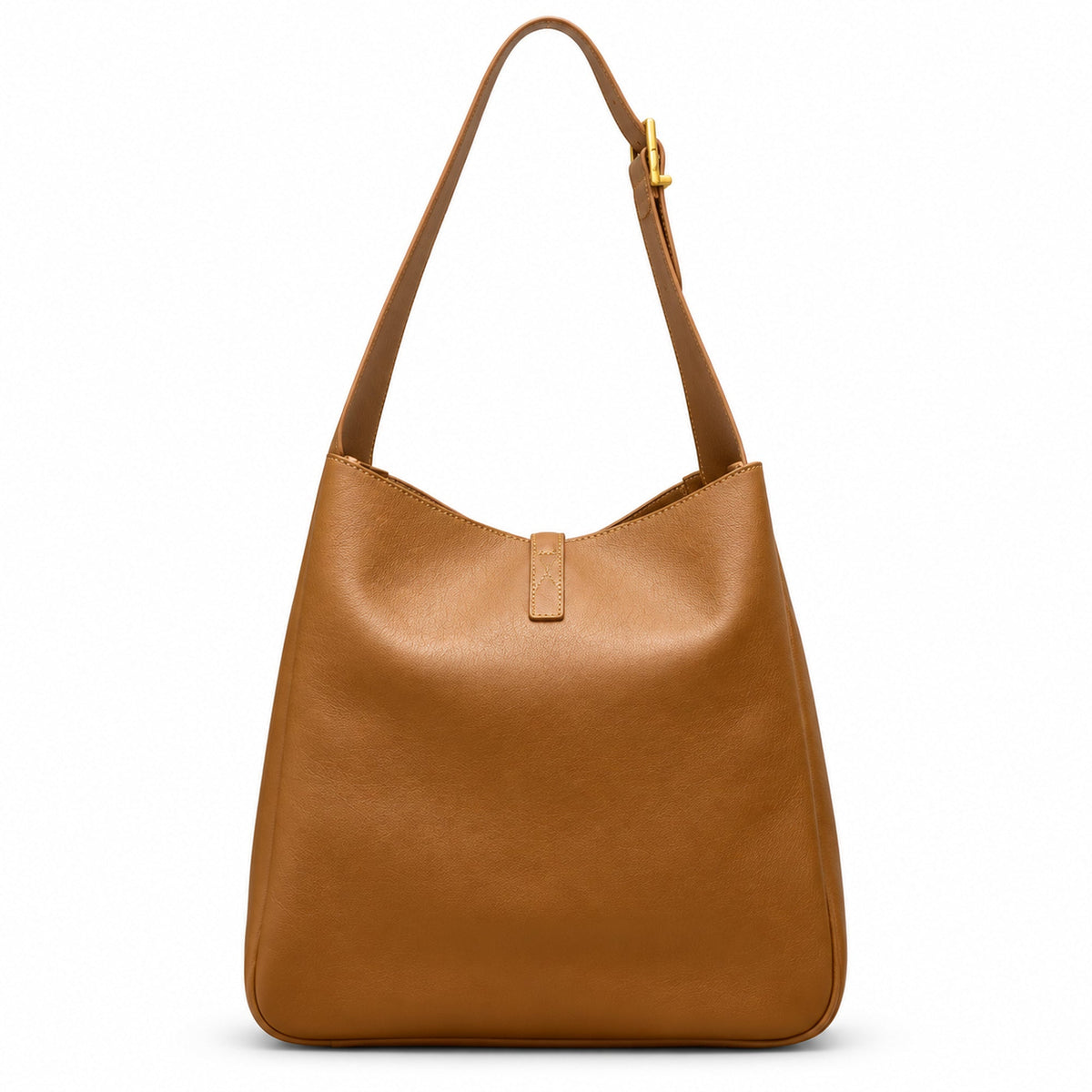 YSL Saint Laurent Le 5 à 7 Large Hobo Bag Camel