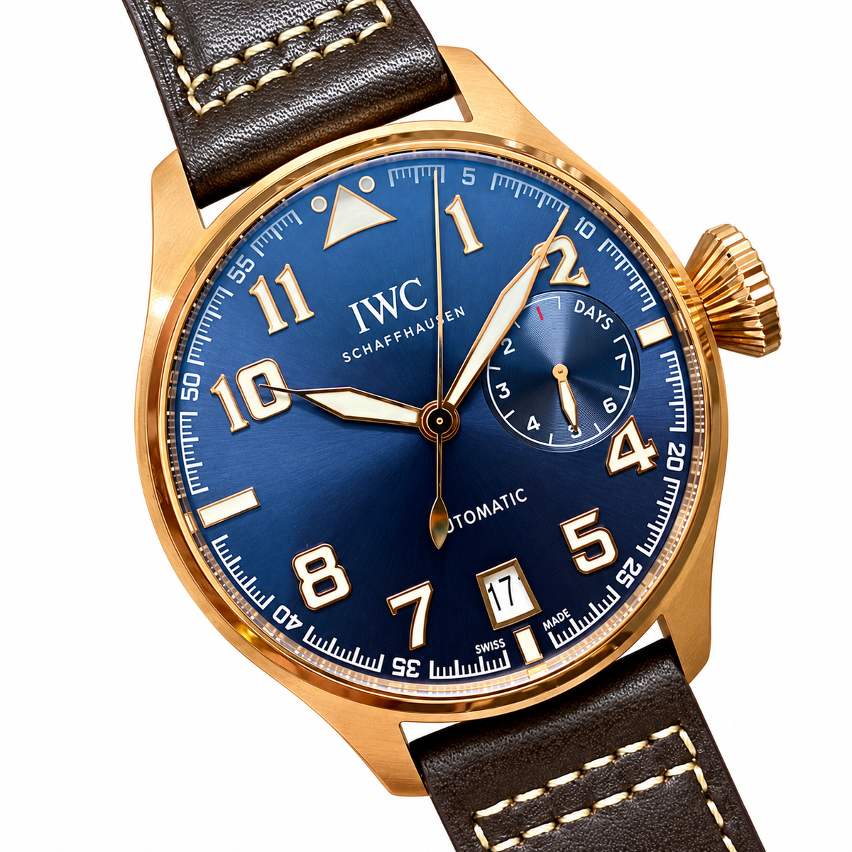 IWC Spitfire 43mm Men's Automatic Steel Watch