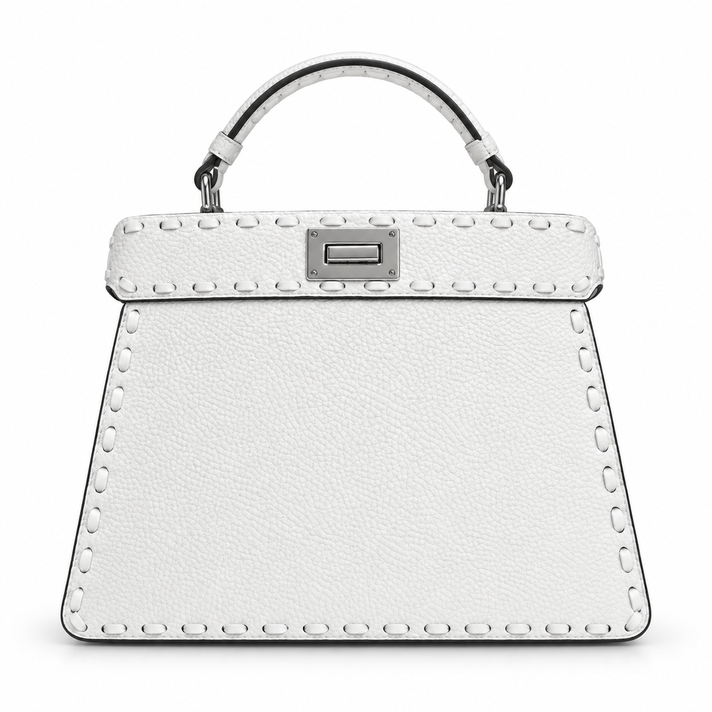 Fendi Mini Baguette 20cm Crossbody Bag – FF Jacquard