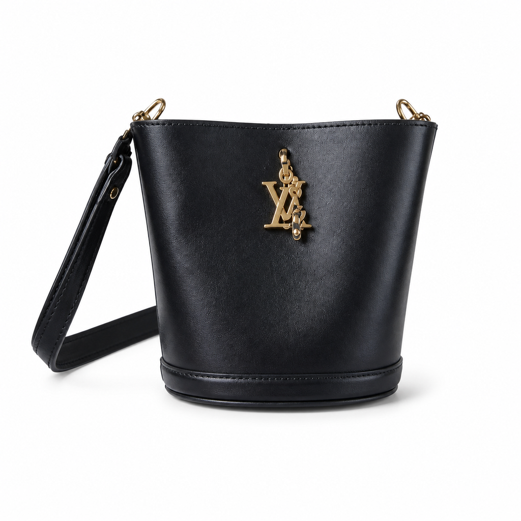 Louis Vuitton Black Bucket Bag