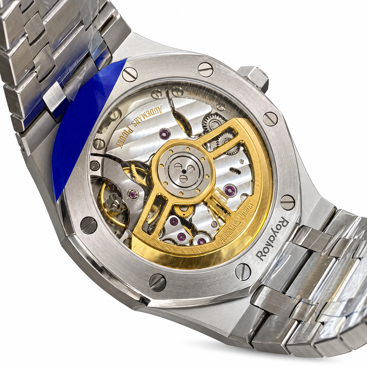Audemars Piguet Royal Oak Automatic Date Stainless Steel Grey Dial Bracelet