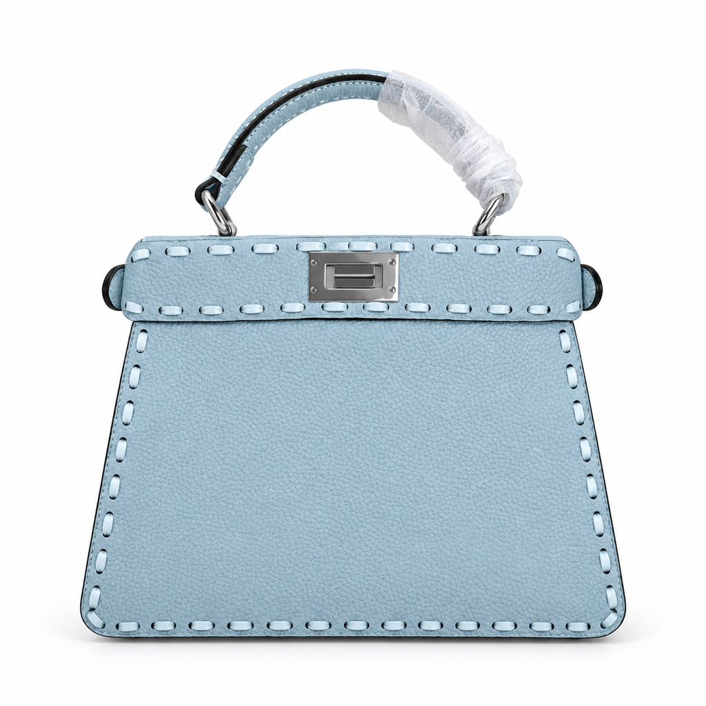 Fendi Mini Handbag 20cm – FF Monogram Top Handle Bag