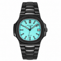 Patek Philippe Black DLC Nautilus Tiffany Blue Dial
