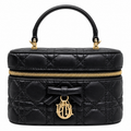 Dior Cannage Quilted Crossbody Mini Bag 17.5cm