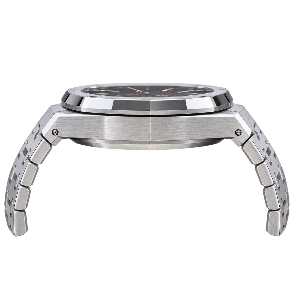 Audemars Piguet Royal Oak Tourbillon Stainless Steel Red Gradient Sunburst Dial Bracelet