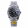 Rolex Datejust 41 Steel Black Dial Jubilee