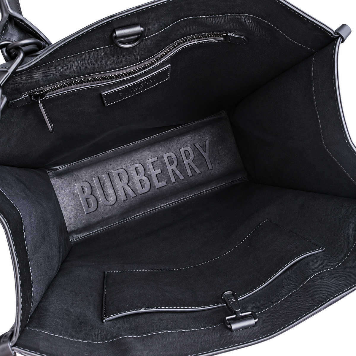 Burberry Midnight Monogram Black Tote Handbag