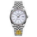 Rolex Datejust 41 Steel White Dial Jubilee